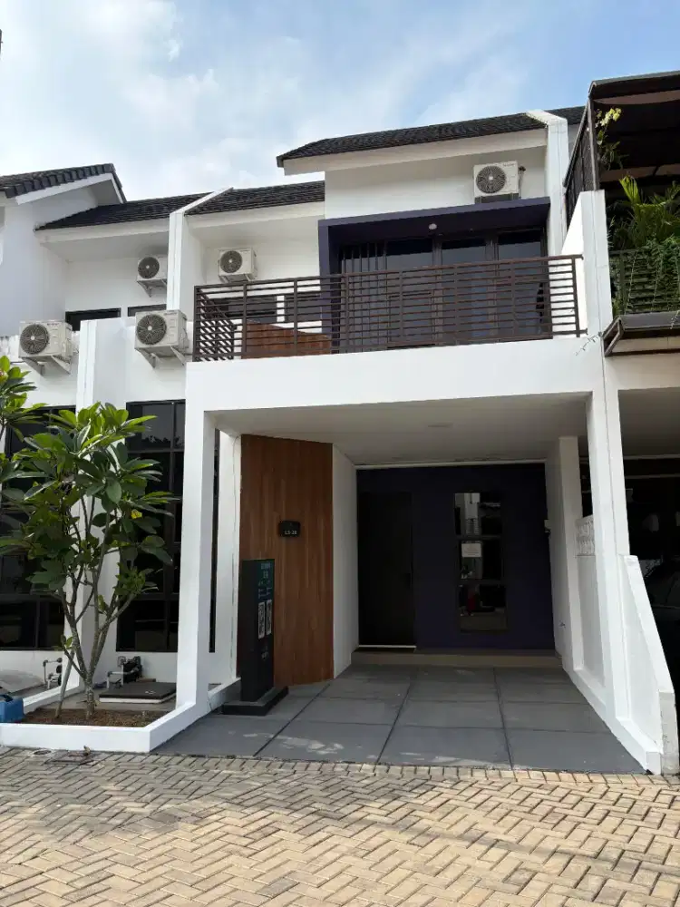 Dijual rumah tanpa DP full furnished ditangerang