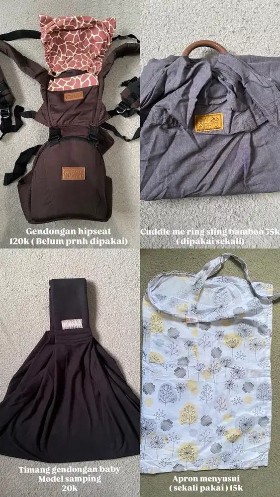 Perlengkapan ibu dan bayi