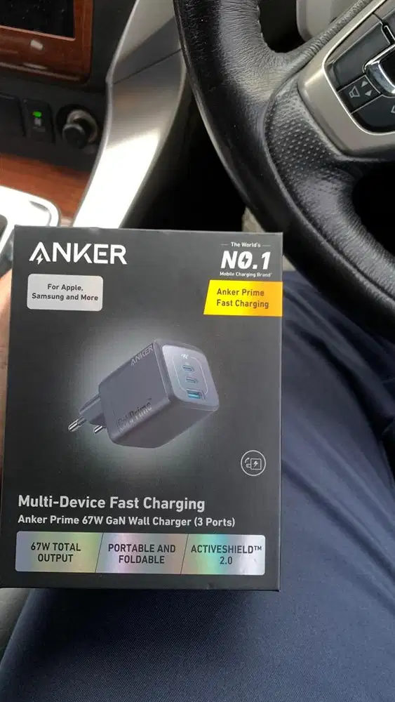 Anker Gan Prime 67 watt 3ports