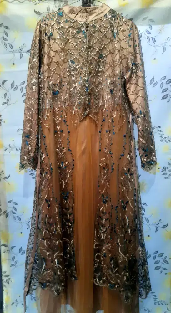 Gamis brukat mewah