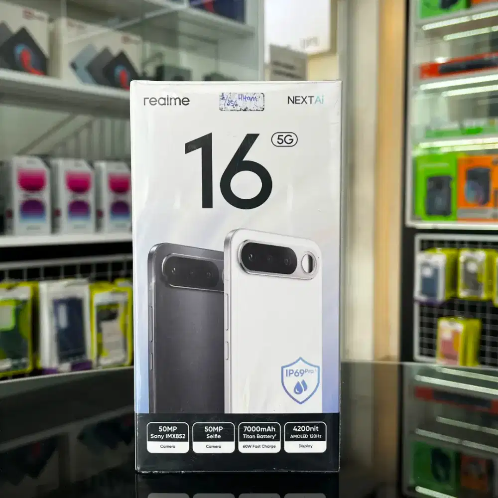 Realme 16 5G 8/256 bisa kredit DP 0% KTP saja