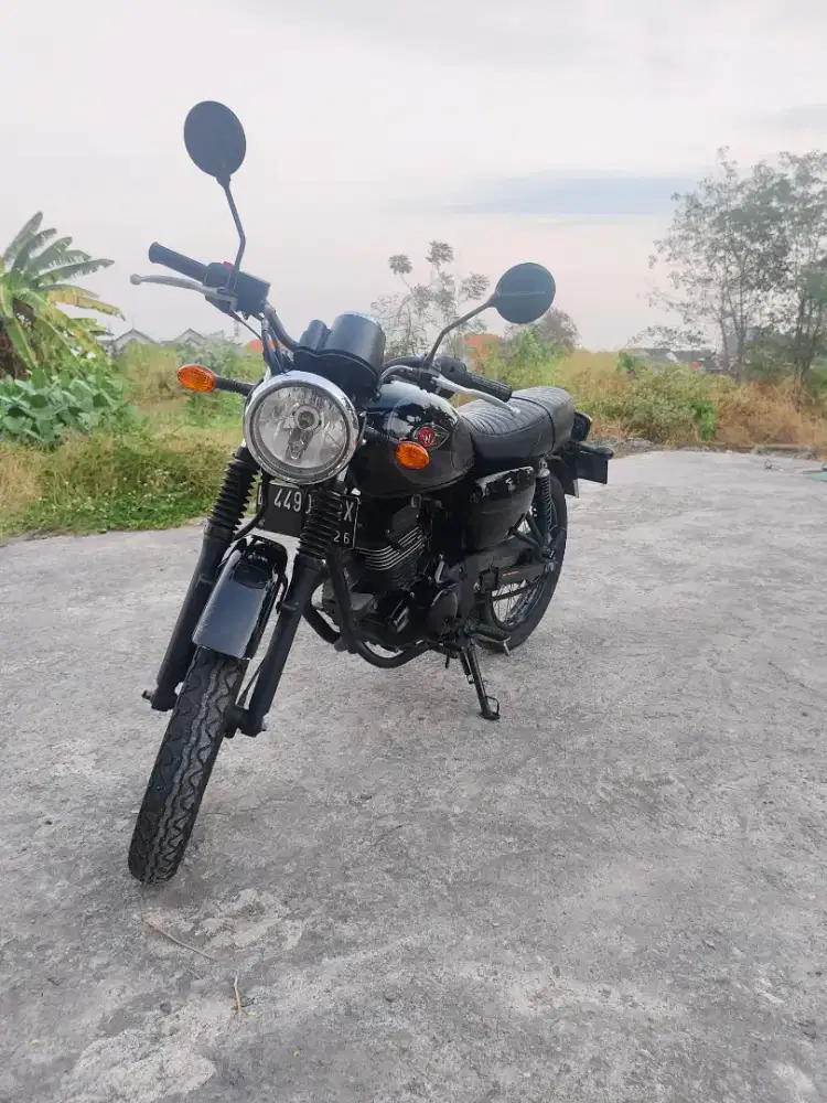 Kawasaki W175 cafe Black 2021