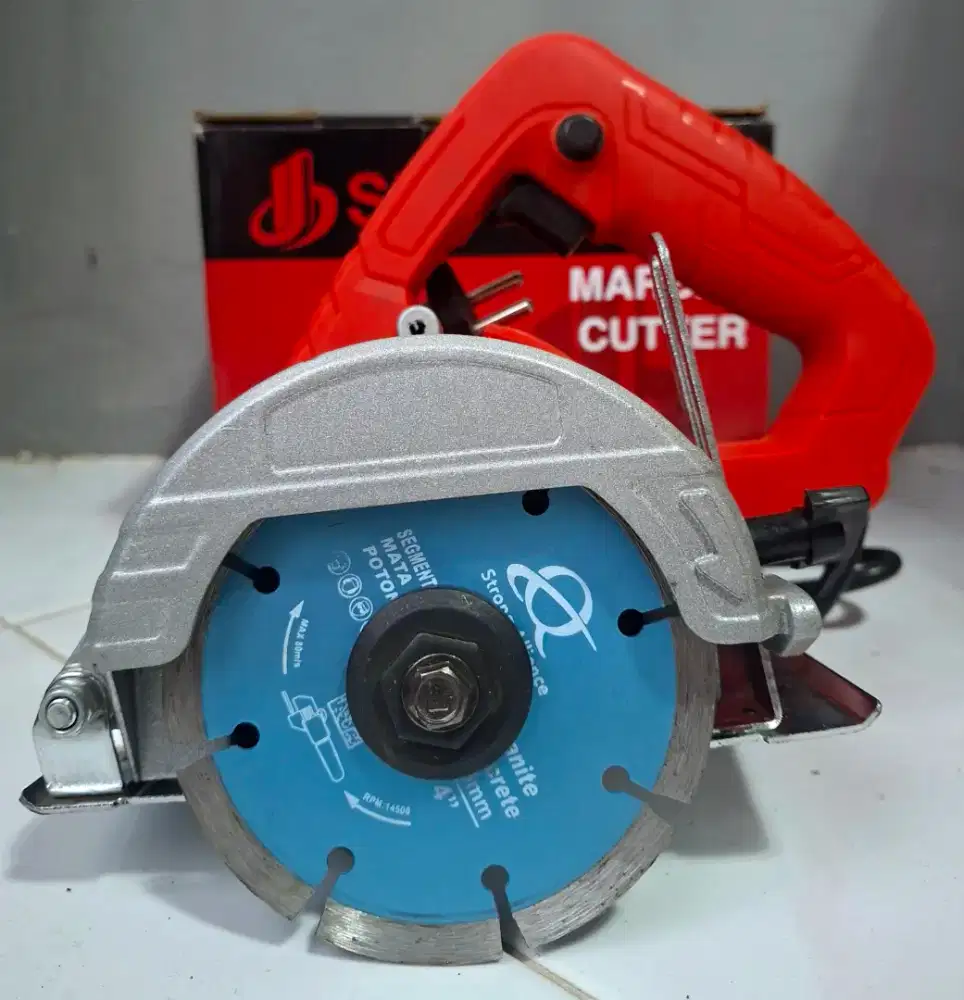 Baru mesin gerinda potong marble cut saw keramik marmer batu besi kayu