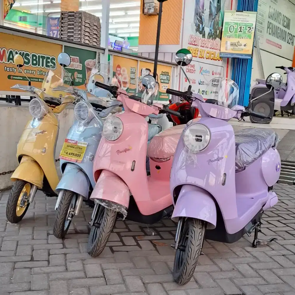 Sepeda listrik murah bisa kredit DP0%