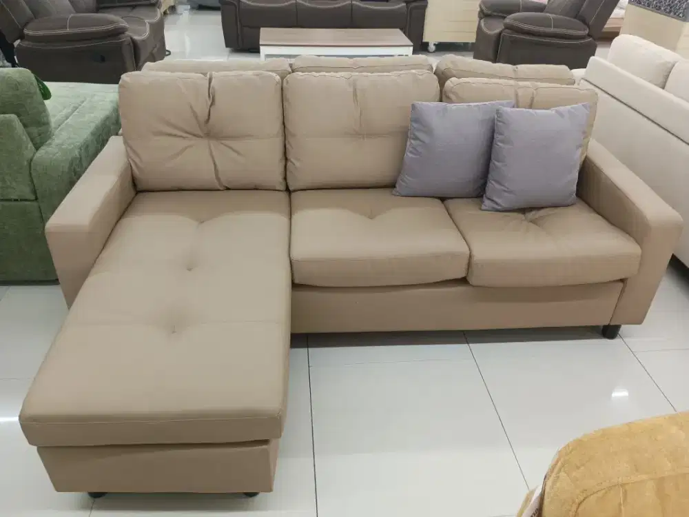 SOFA L BAHAN OSCAR MURAH