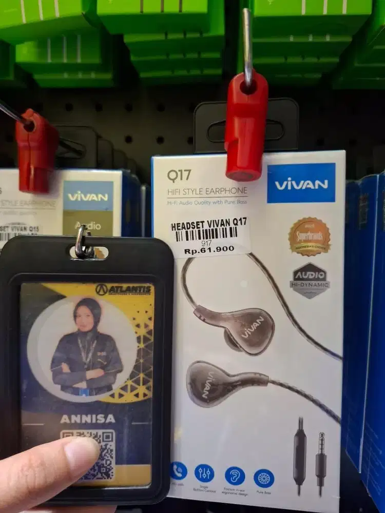HEADSET VIVAN Q17 | ATLANTIS DAHSYAT