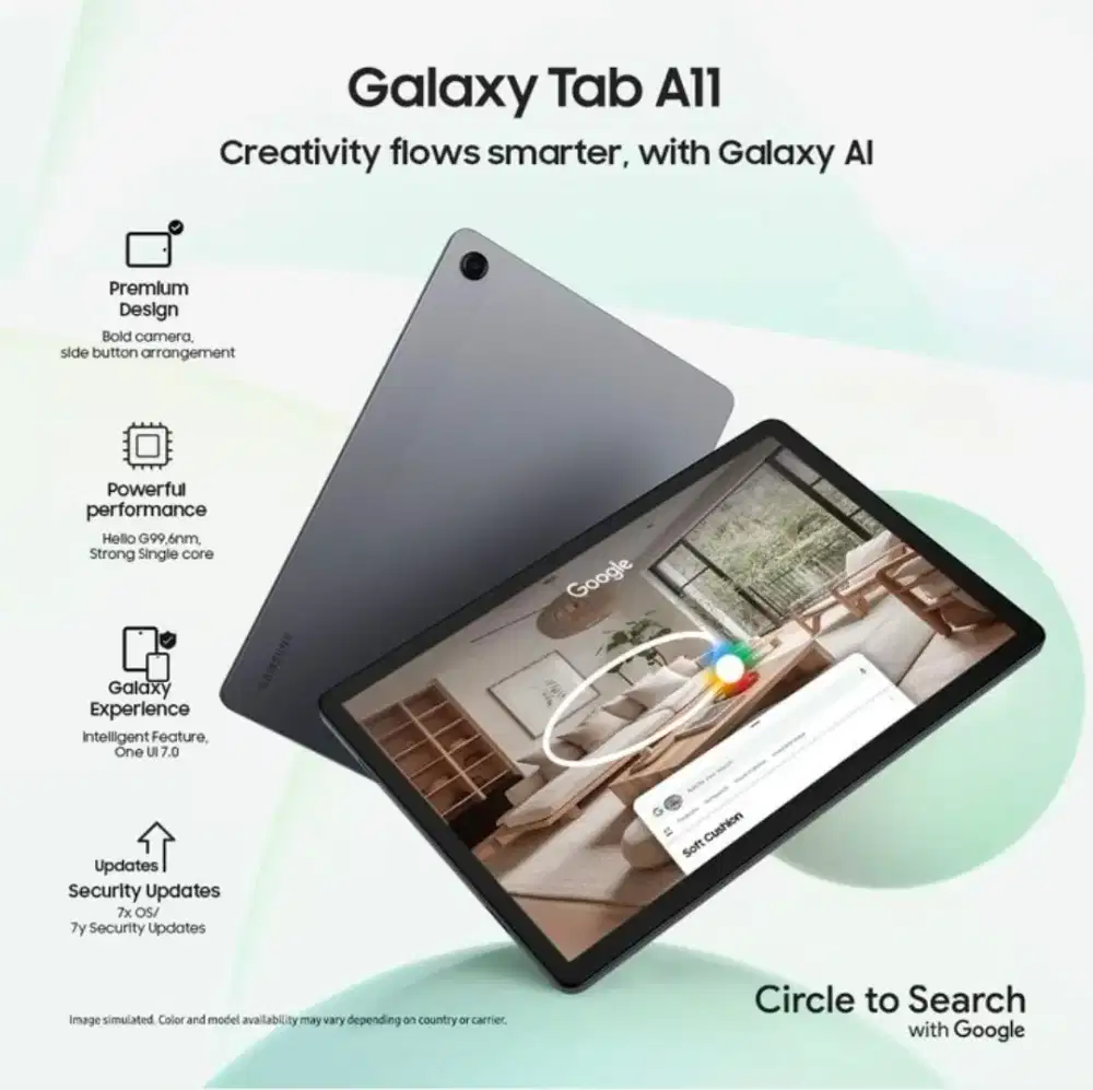 Samsung tab A11 wifi only