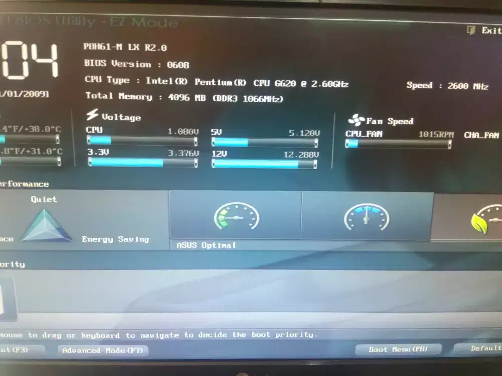 CPU Asus H61 G620