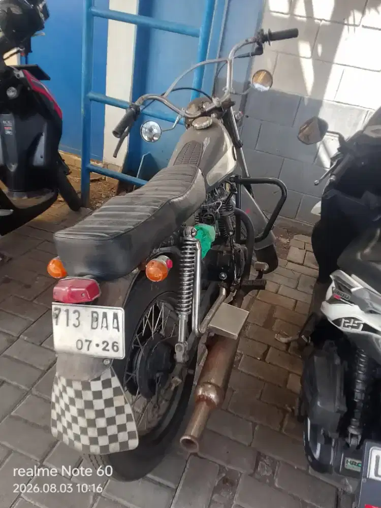 Honda tiger 1996 custom britis