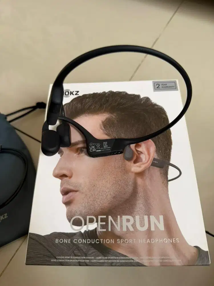 For Sale Headset SHOKZ Open Run Black