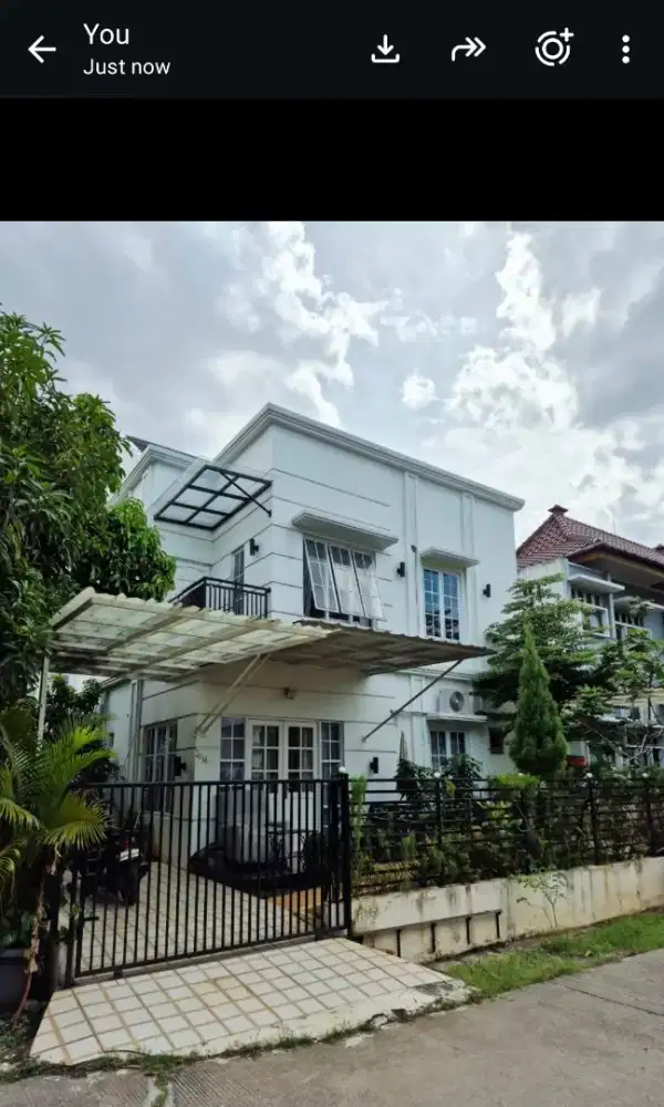 Rumah luas dan asri bisa jadi kantor dengan fasilitas lengkap