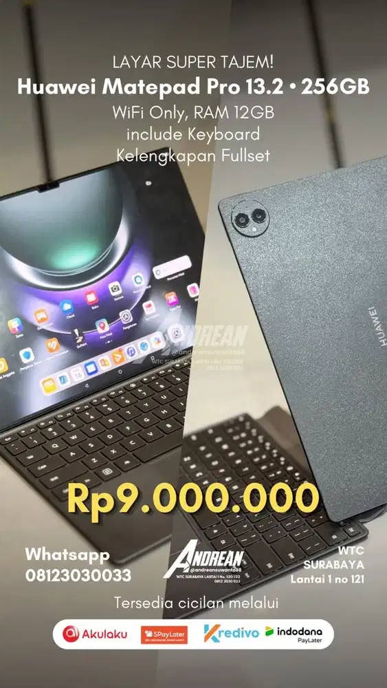 Second Huawei Matepad Pro 13.2inch 12/256gb