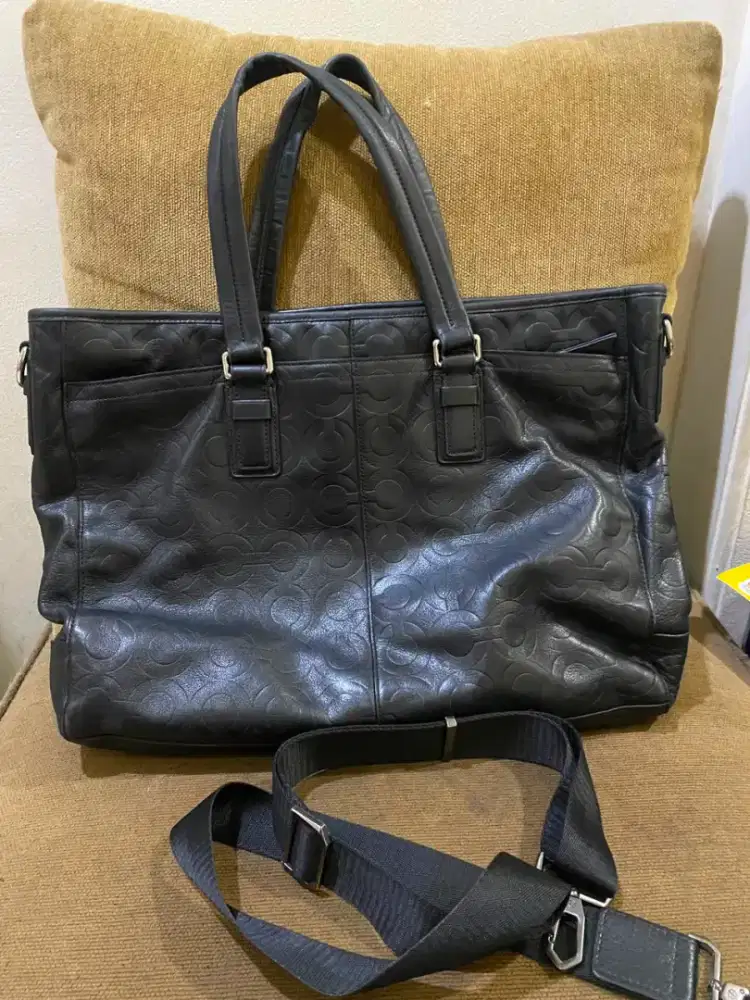 Tas kantor briefcase coach original sale net price