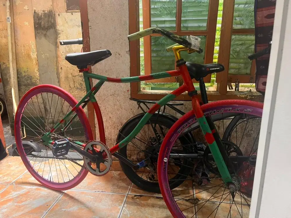 Dijual sepeda fixie bekas