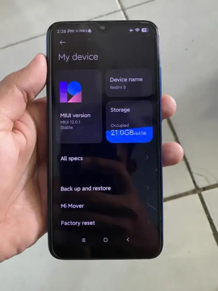 Juan HP redmi 8