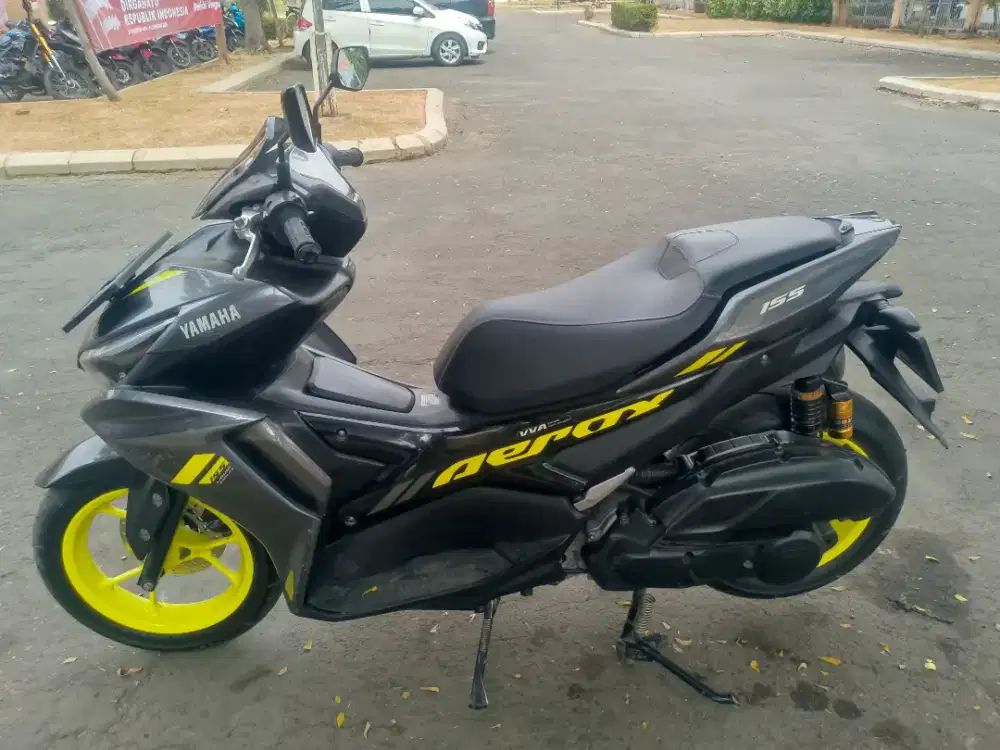 Yamaha Aerox new 2021 kondisi istimewa