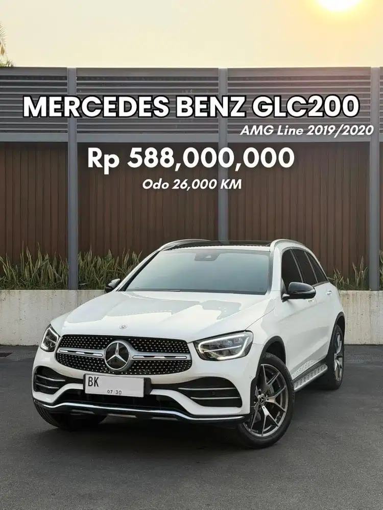 ( 26.xxx KM ) Mercedes Benz GLC200 AMG Line 2019/2020