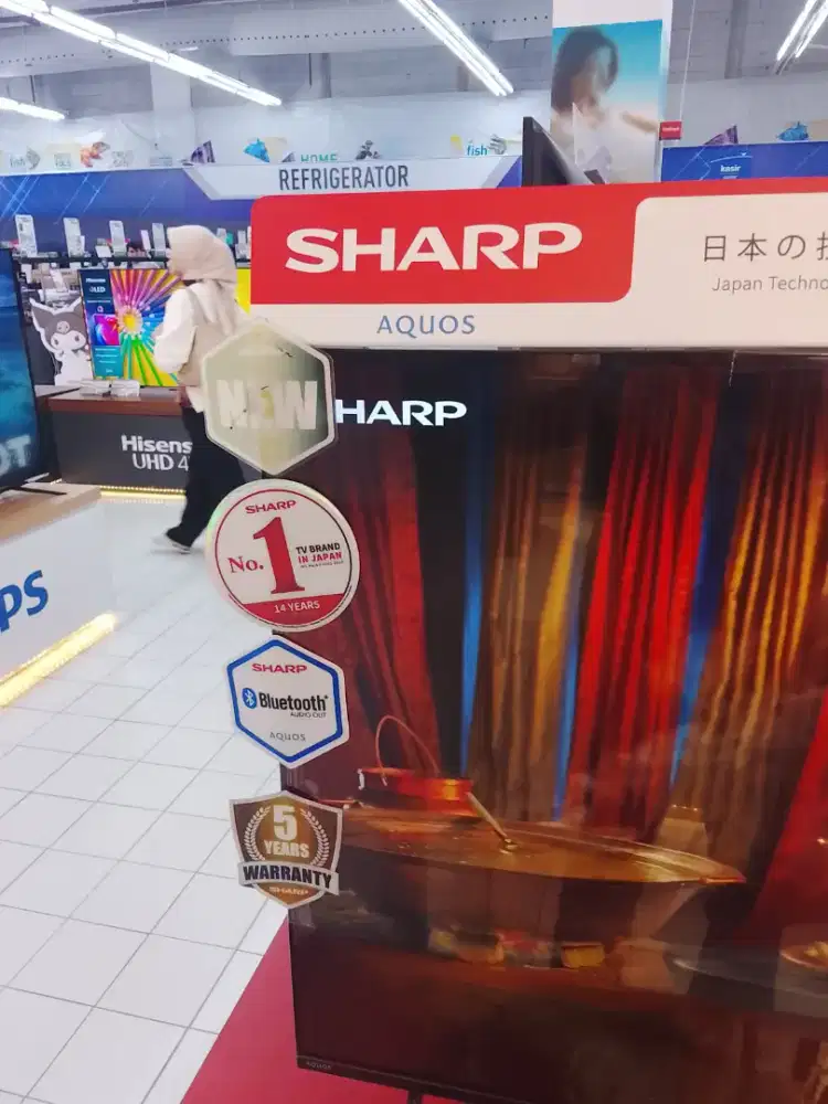CICILAN SHARP LED TV 43, FREE 2× DP 0%