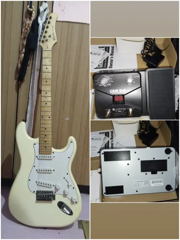 pketan gitar dan efek ori mantap siap pakai nett