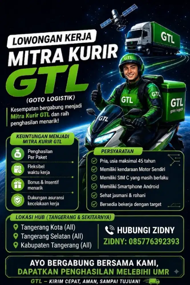 Lowongan Kerja Kurir paket