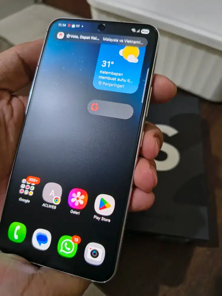 Samsung S22 Reguler Sein 8/256 Putih Like New