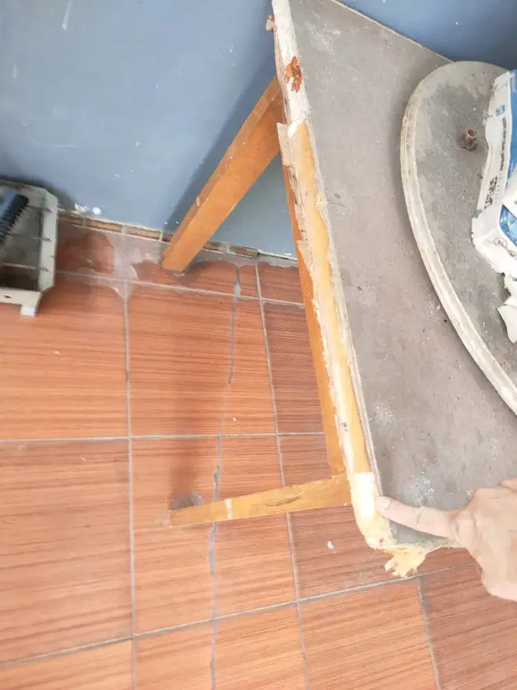 Dijual Meja kayu uk 123cmx82cm 350rb saja