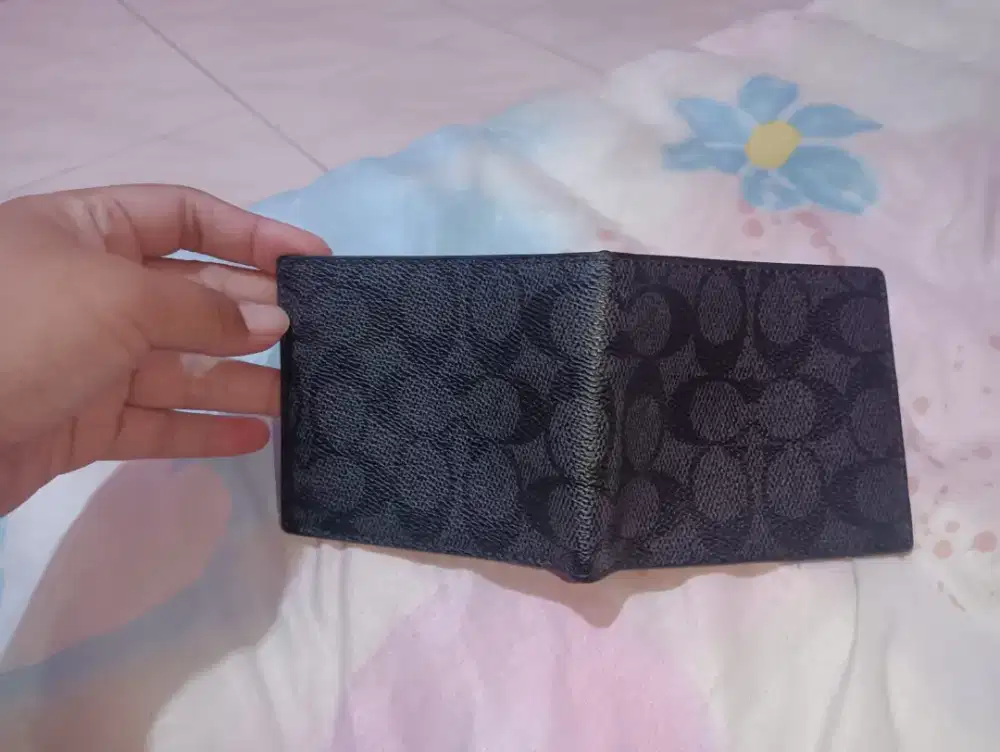 Dompet coach , black . Dompet only