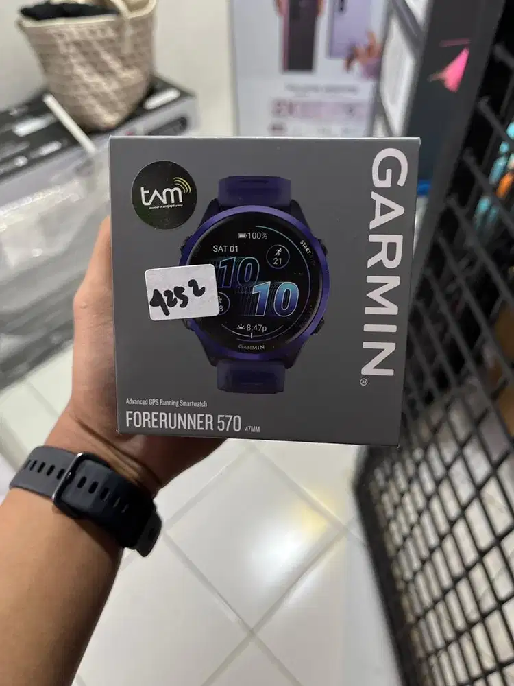FLASH SALE !! GARMIN FORERUNNER 570 47MM NEW SEGEL RESMI OFFICIAL STOR