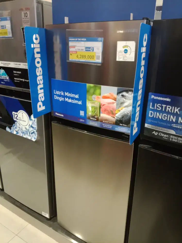 Panasonic Refri 2 Door 217L