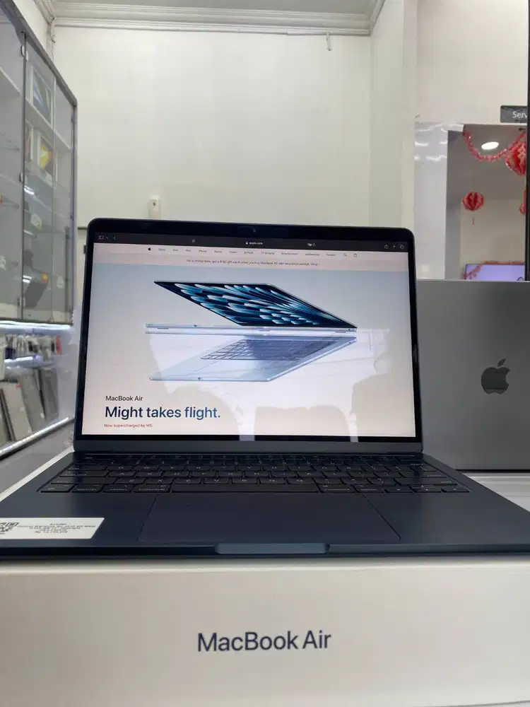 FULLSET MACBOOK AIR M2 8/256 GB 13 MIDNIGHT