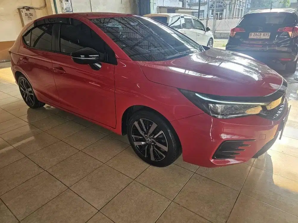Honda All New City Hatchback RS CVT 2022 Merah metalik