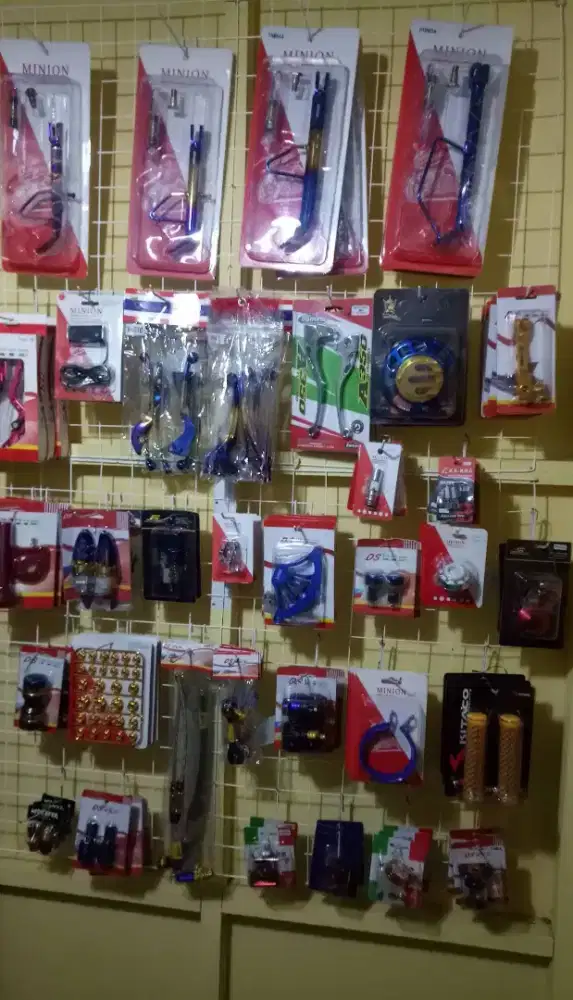 Jual semua aksesorisnya