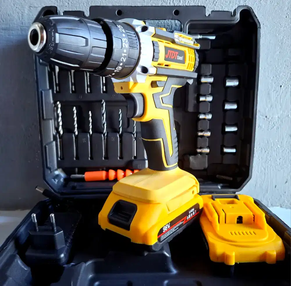 Baru bor cordless brushless 2 batere set