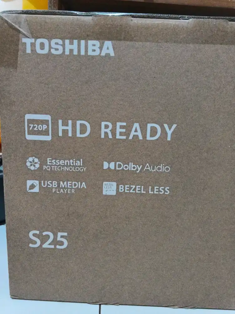 TV TOSHIBA 32S25KP BARU JUAL ATAU TT