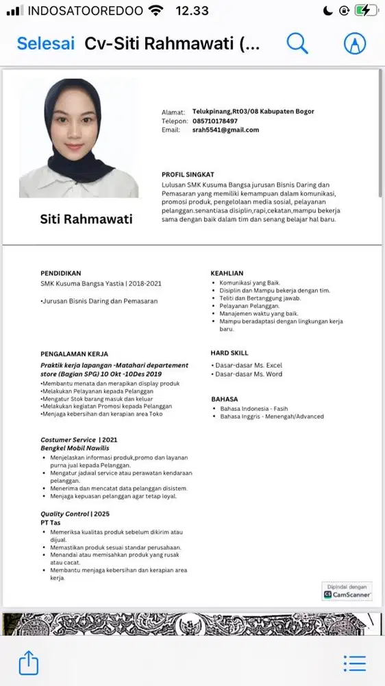 Mencari lowongan kerja