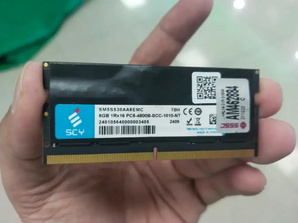 Dijual ram laptop SODIM 8GB DDR5 PC4800 ORI cabutan dari laptop Acer