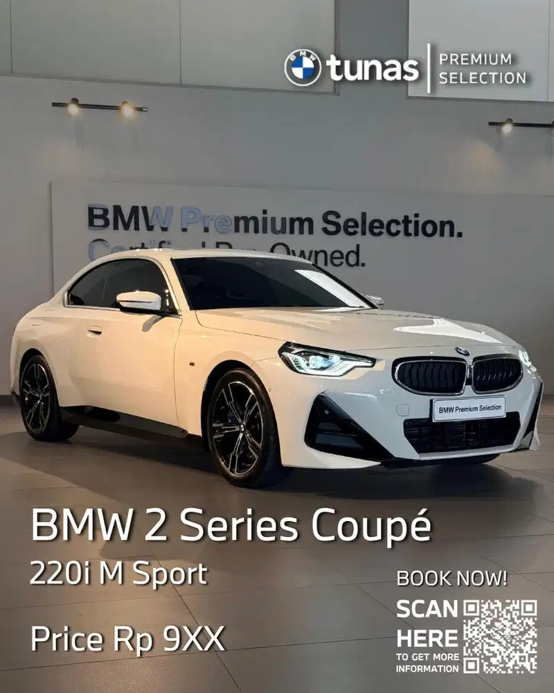 BMW 220i Coupé MSport Nik 2023
