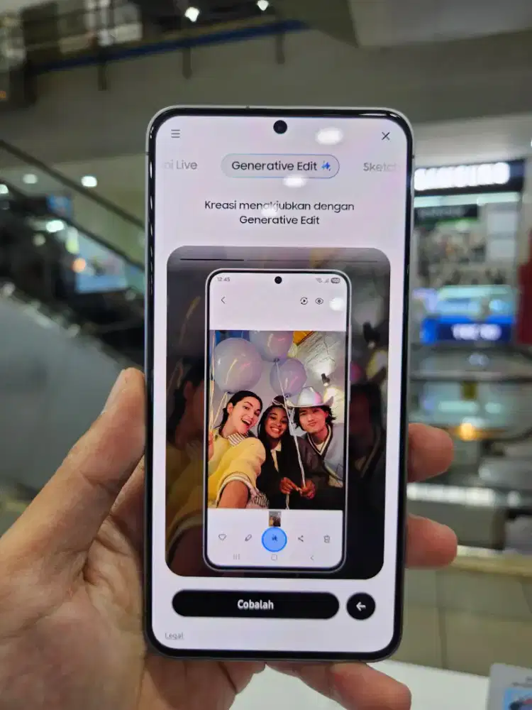 SAMSUNG GALAXY S25 FE 5G GARANSI RESMI SEIN 1 TAHUN