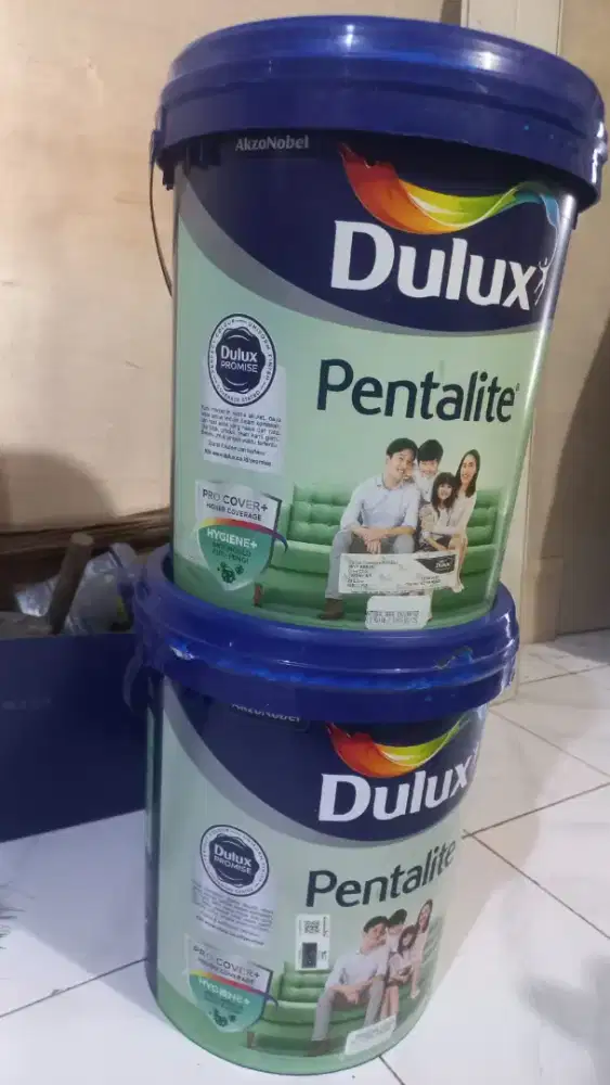 Cat tembok rumah Dulux Pentalite ukuran 20 liter Varian Khusus Antbac