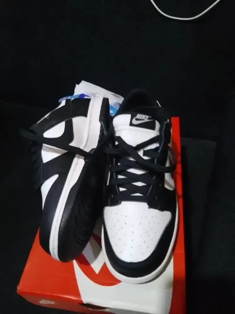 Sepatu Nike dunk low retro panda
