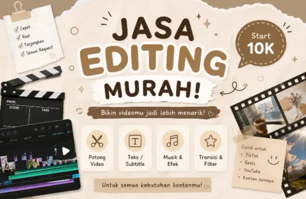 Jasa Editing Murah