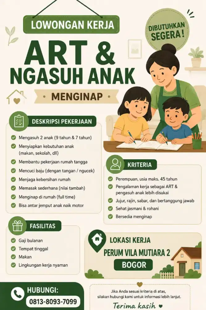 Pengasuh Anak & ART