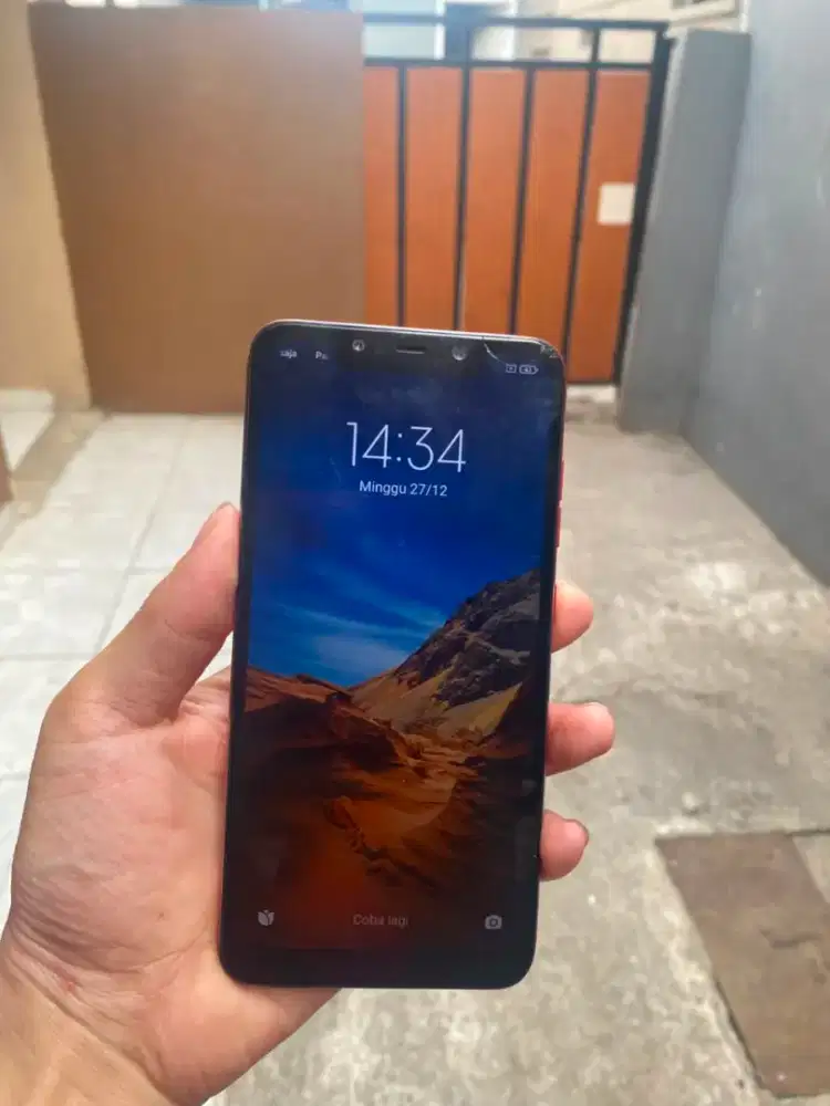 xiaomi foco f1 ram 6/ 128 warna merah