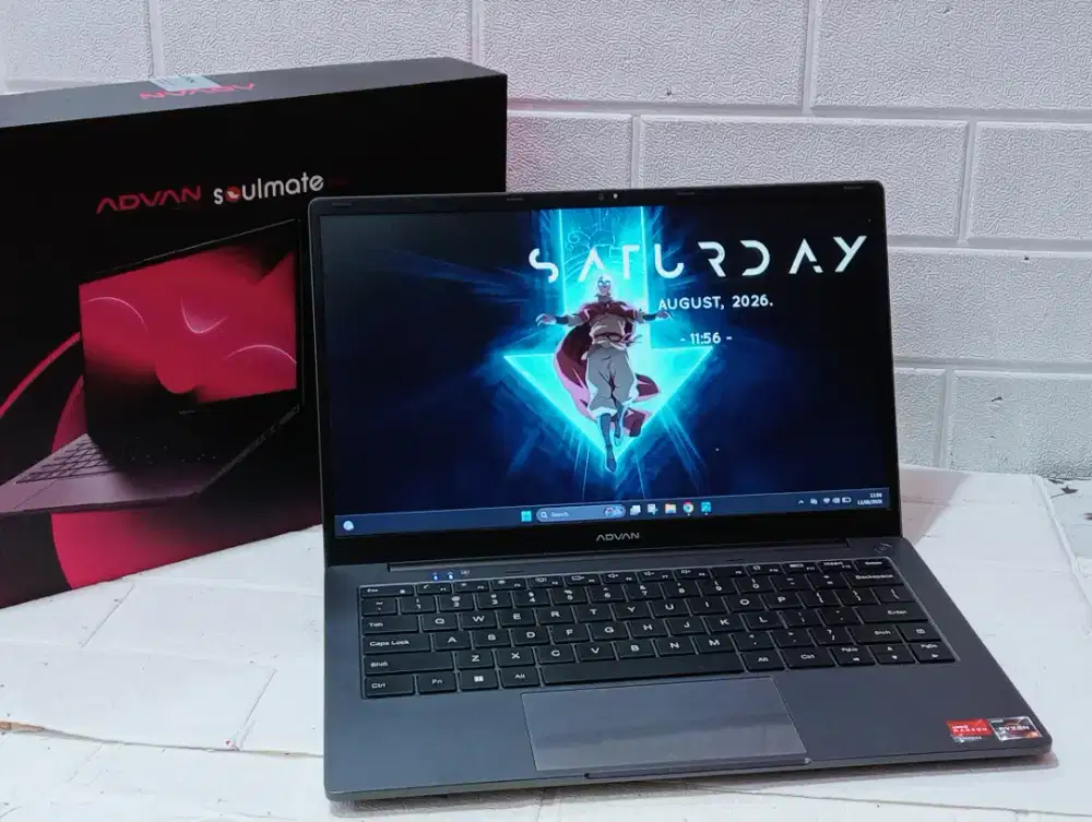 laptop ADVAN Soulmate Plus prosesor AMD Ryzen 5 3500U