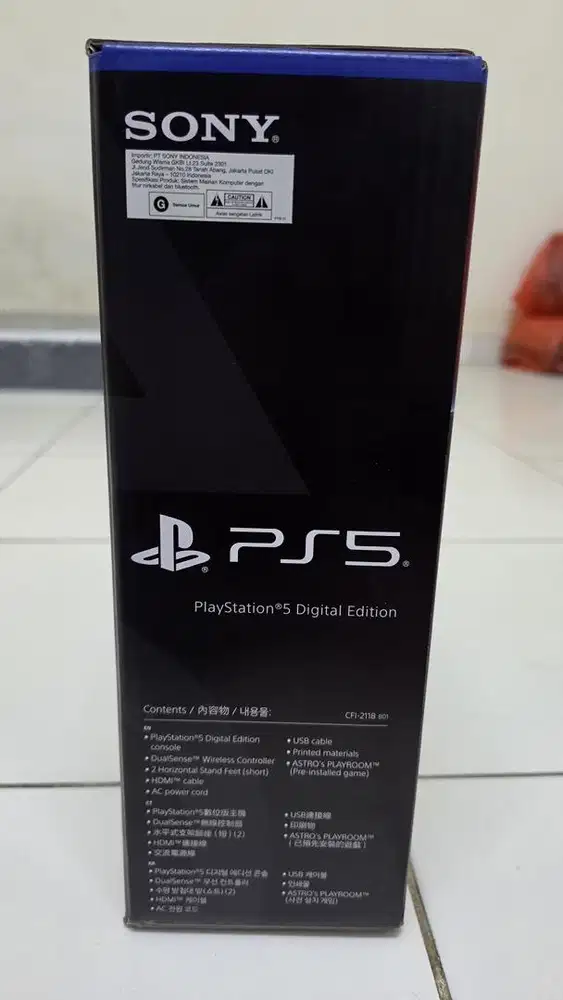 PS5 Slim Basic Digital Edition 825gb Garansi resmi Sony Indonesia