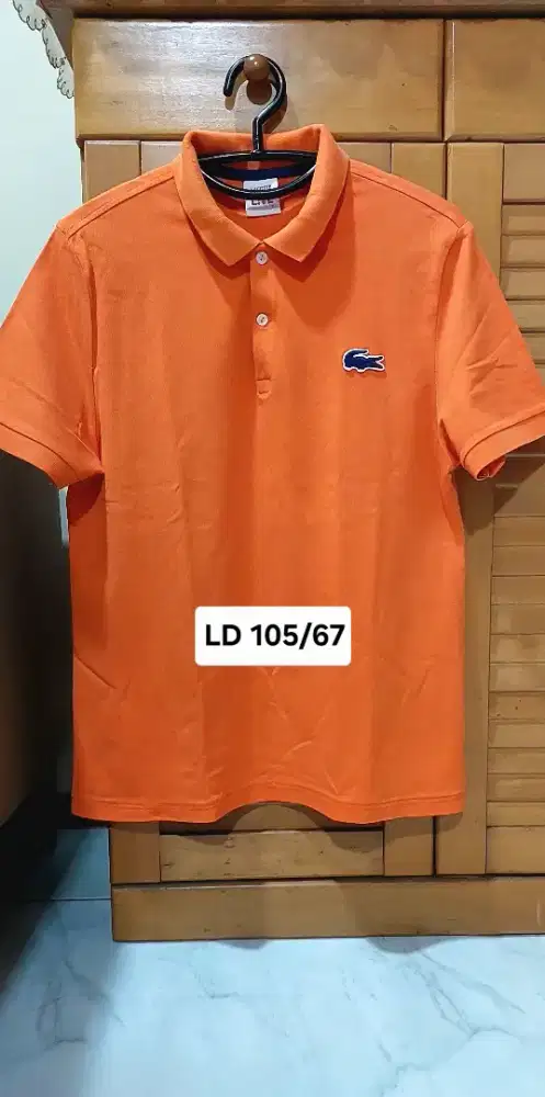Preloved kaos LACOSTE oranye
