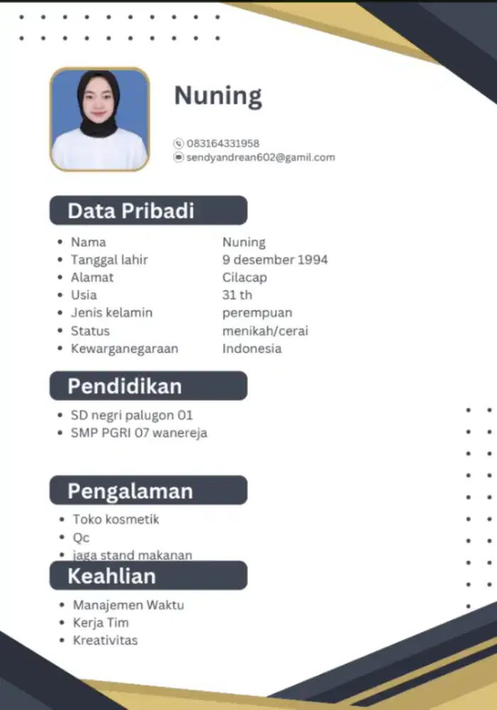Cari lowongan kerja