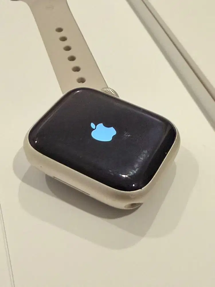 Apple Watch Series 7 41mm Starlight Fullset Original