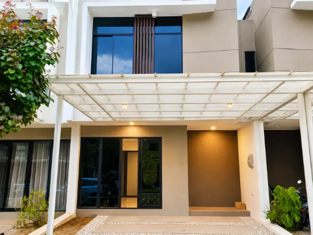 Rumah Denver PIK 2 6x12,5 3+1 KT Cluster Ada Kolam Renang