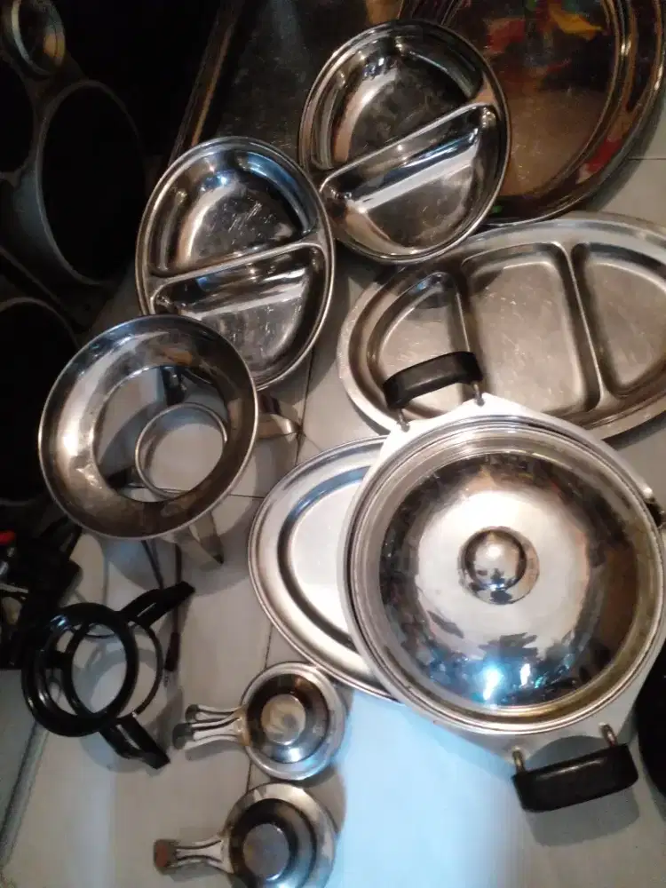 Stainless saji prasmanan borongan